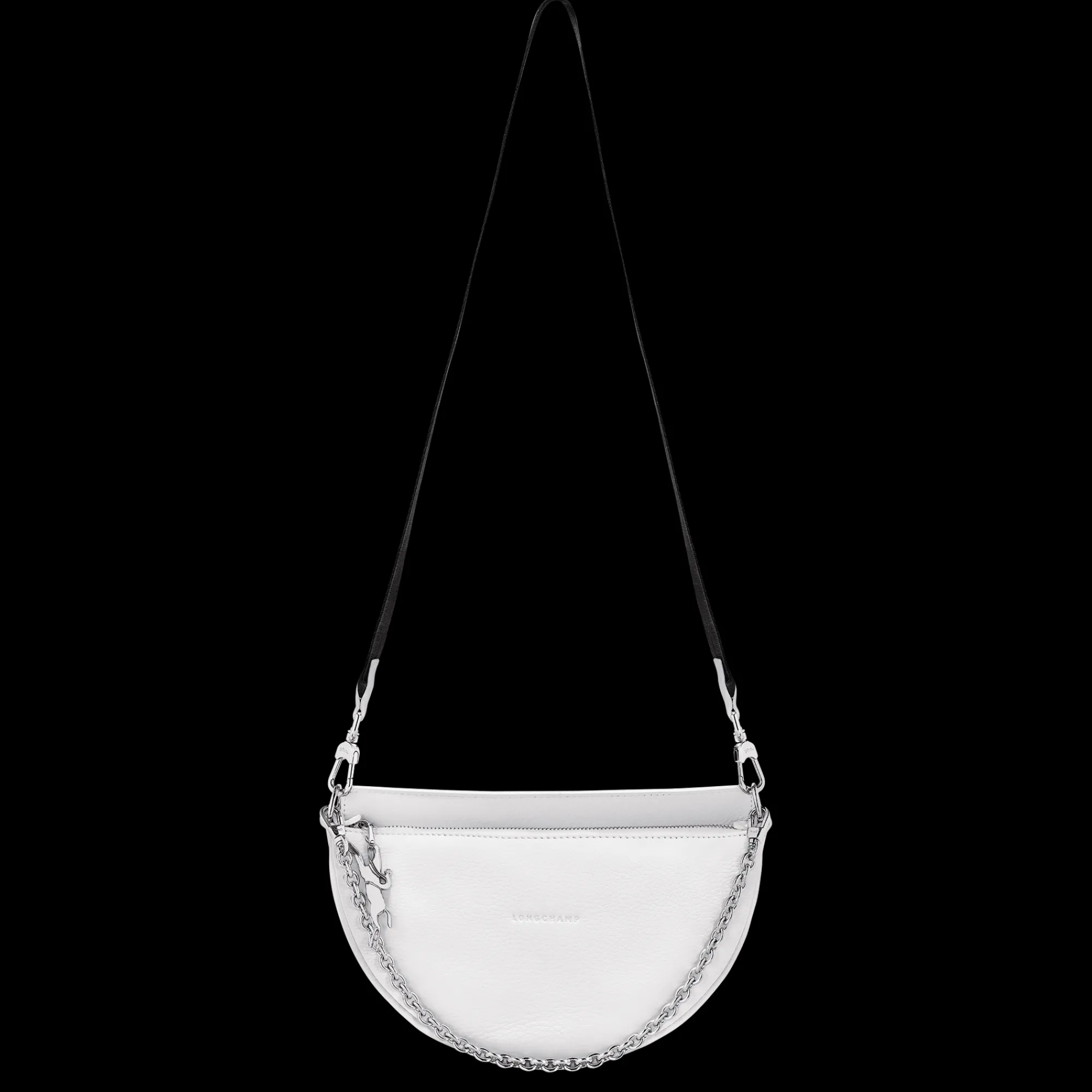 Outlet Longchamp Sac Bandoulière S Smile Blanc
