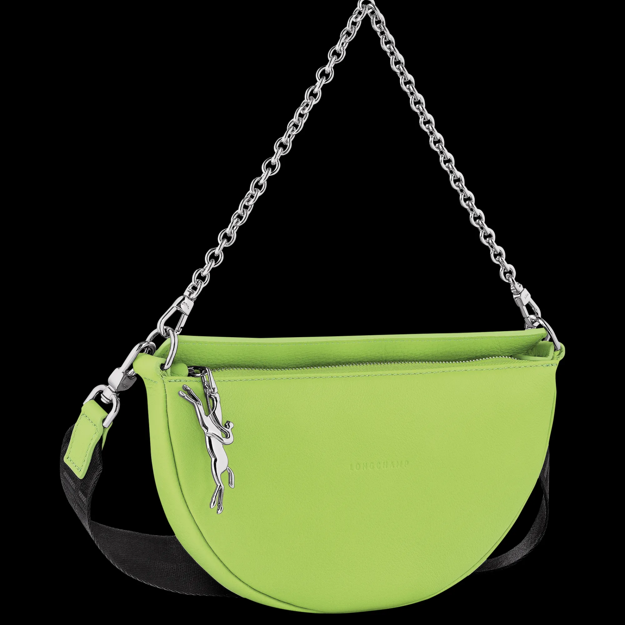 Online Longchamp Sac Bandoulière S Smile Vert Lumière