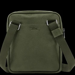 Discount Longchamp Sac Bandoulière XS Le Foulonné Kaki
