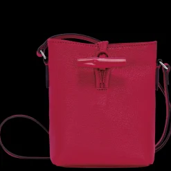 Sale Longchamp Sac Bandoulière XS Le Roseau Magenta