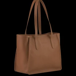 Hot Longchamp Sac Cabas L Le Foulonné Caramel
