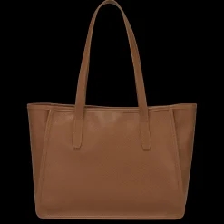 Hot Longchamp Sac Cabas L Le Foulonné Caramel
