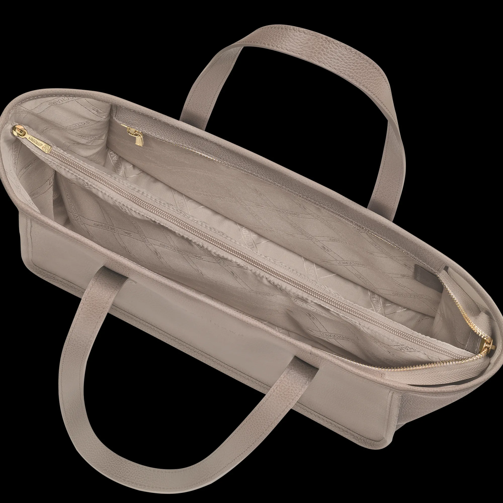 Discount Longchamp Sac Cabas L Le Foulonné Tourterelle