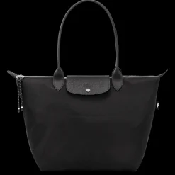 New Longchamp Sac Cabas L Le Pliage Collection Noir