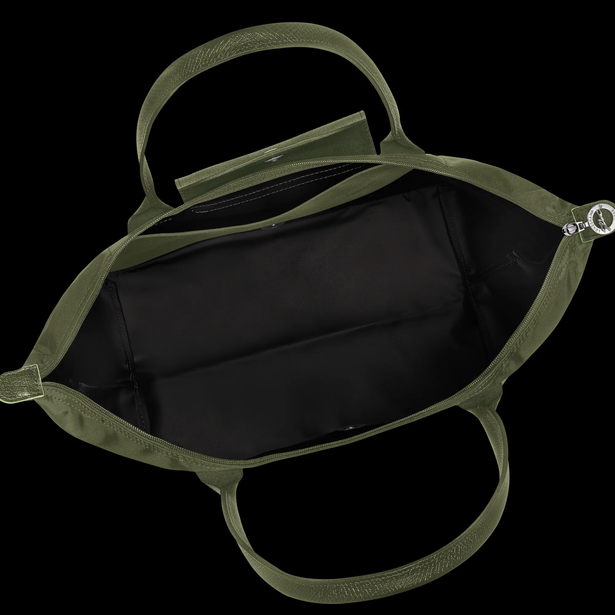 Longchamp Sac Cabas L Le Pliage Green Forêt