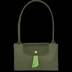 Longchamp Sac Cabas L Le Pliage Green Forêt