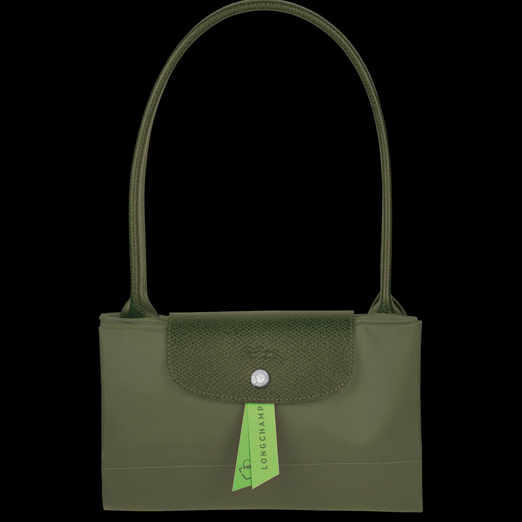 Longchamp Sac Cabas L Le Pliage Green Forêt