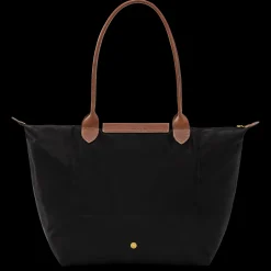 Clearance Longchamp Sac Cabas L Le Pliage Original Noir