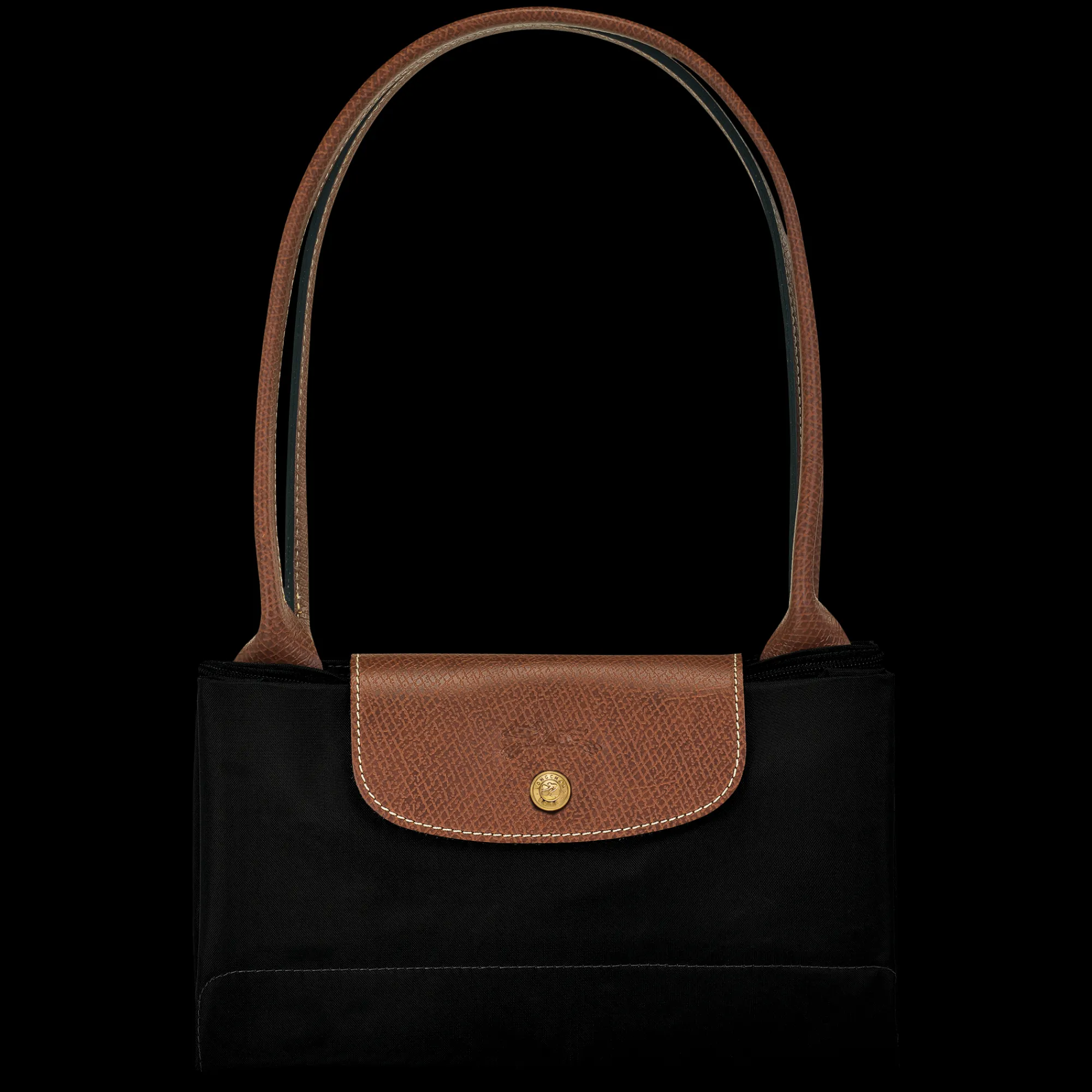 Clearance Longchamp Sac Cabas L Le Pliage Original Noir