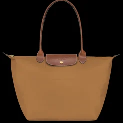 Hot Longchamp Sac Cabas L Le Pliage Original Chamois