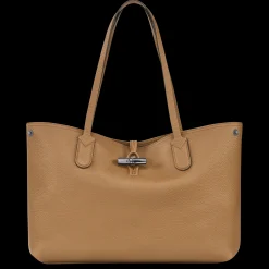 New Longchamp Sac Cabas L Le Roseau Essential Chamois