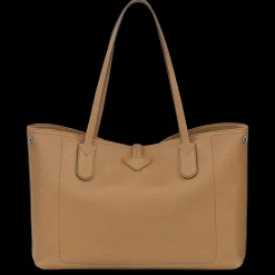 New Longchamp Sac Cabas L Le Roseau Essential Chamois