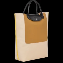 Discount Longchamp Sac Cabas M Cabas Beige