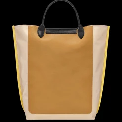 Discount Longchamp Sac Cabas M Cabas Beige