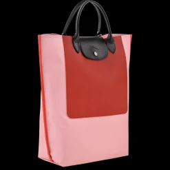 Discount Longchamp Sac Cabas M Cabas Rose