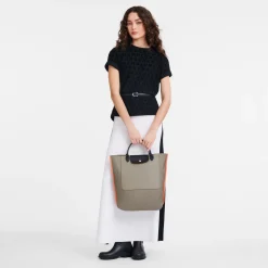 New Longchamp Sac Cabas M Cabas Argile