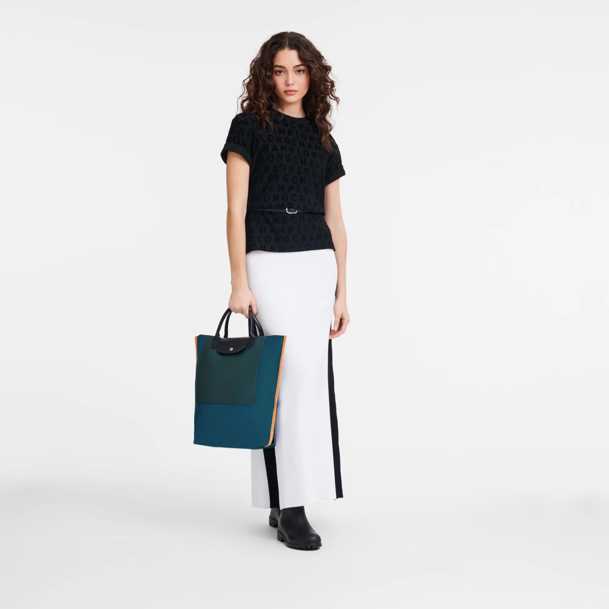 Discount Longchamp Sac Cabas M Cabas Paon