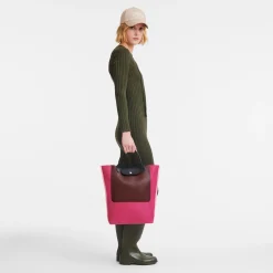 Hot Longchamp Sac Cabas M Cabas Magenta