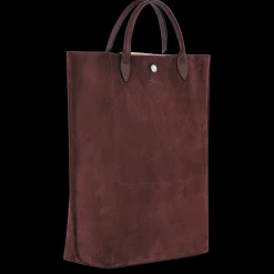 Hot Longchamp Sac Cabas M Cabas Bordeaux