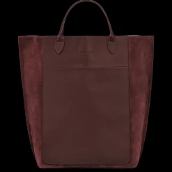 Hot Longchamp Sac Cabas M Cabas Bordeaux