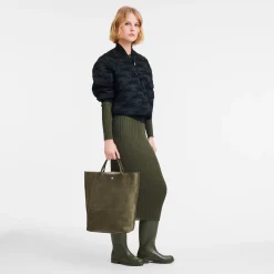 Best Longchamp Sac Cabas M Cabas Kaki