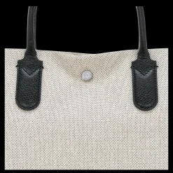 Online Longchamp Sac Cabas M Essential Ecru