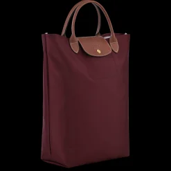 Sale Longchamp Sac Cabas M Le Pliage Bordeaux
