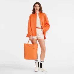 Online Longchamp Sac Cabas M Le Pliage Green Orange