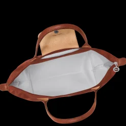 Outlet Longchamp Sac Cabas M Le Pliage Green Châtaigne