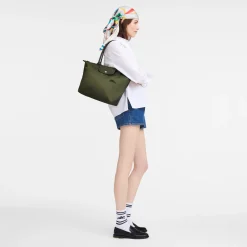 New Longchamp Sac Cabas M Le Pliage Green Forêt