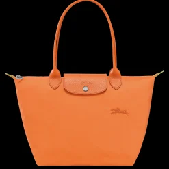 Online Longchamp Sac Cabas M Le Pliage Green Orange