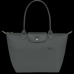 Best Longchamp Sac Cabas M Le Pliage Green Graphite