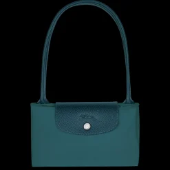 Online Longchamp Sac Cabas M Le Pliage Green Paon