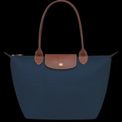 Longchamp Sac Cabas M Le Pliage Original Marine