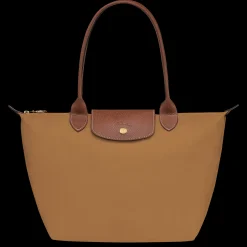 New Longchamp Sac Cabas M Le Pliage Original Chamois