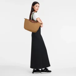 New Longchamp Sac Cabas M Le Pliage Original Chamois