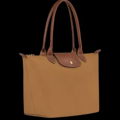 New Longchamp Sac Cabas M Le Pliage Original Chamois