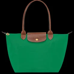 Sale Longchamp Sac Cabas M Le Pliage Original Vert