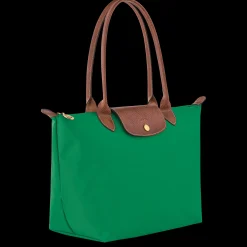 Sale Longchamp Sac Cabas M Le Pliage Original Vert