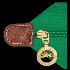Sale Longchamp Sac Cabas M Le Pliage Original Vert