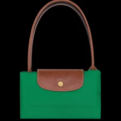 Sale Longchamp Sac Cabas M Le Pliage Original Vert
