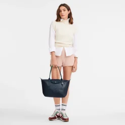 Best Longchamp Sac Cabas M Le Pliage Xtra Navy