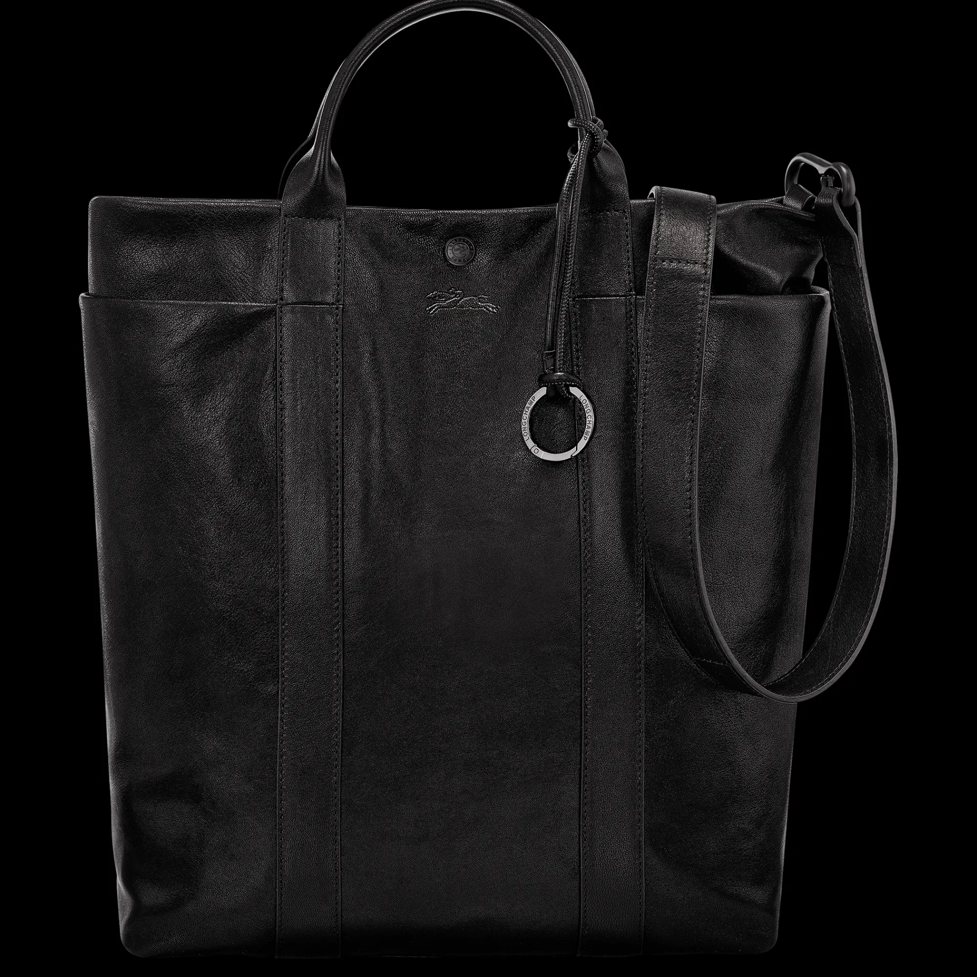 Outlet Longchamp Sac Cabas M Parisis Noir