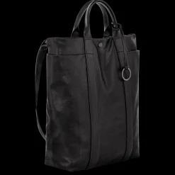 Outlet Longchamp Sac Cabas M Parisis Noir