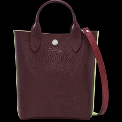 Outlet Longchamp Sac Cabas XS Épure Bordeaux