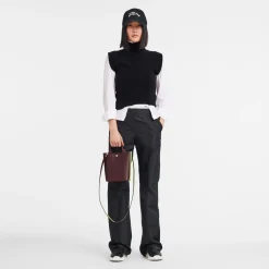 Outlet Longchamp Sac Cabas XS Épure Bordeaux