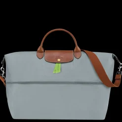 Clearance Longchamp Sac De Voyage Extensible Le Pliage Original Acier