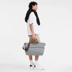 Clearance Longchamp Sac De Voyage Extensible Le Pliage Original Acier