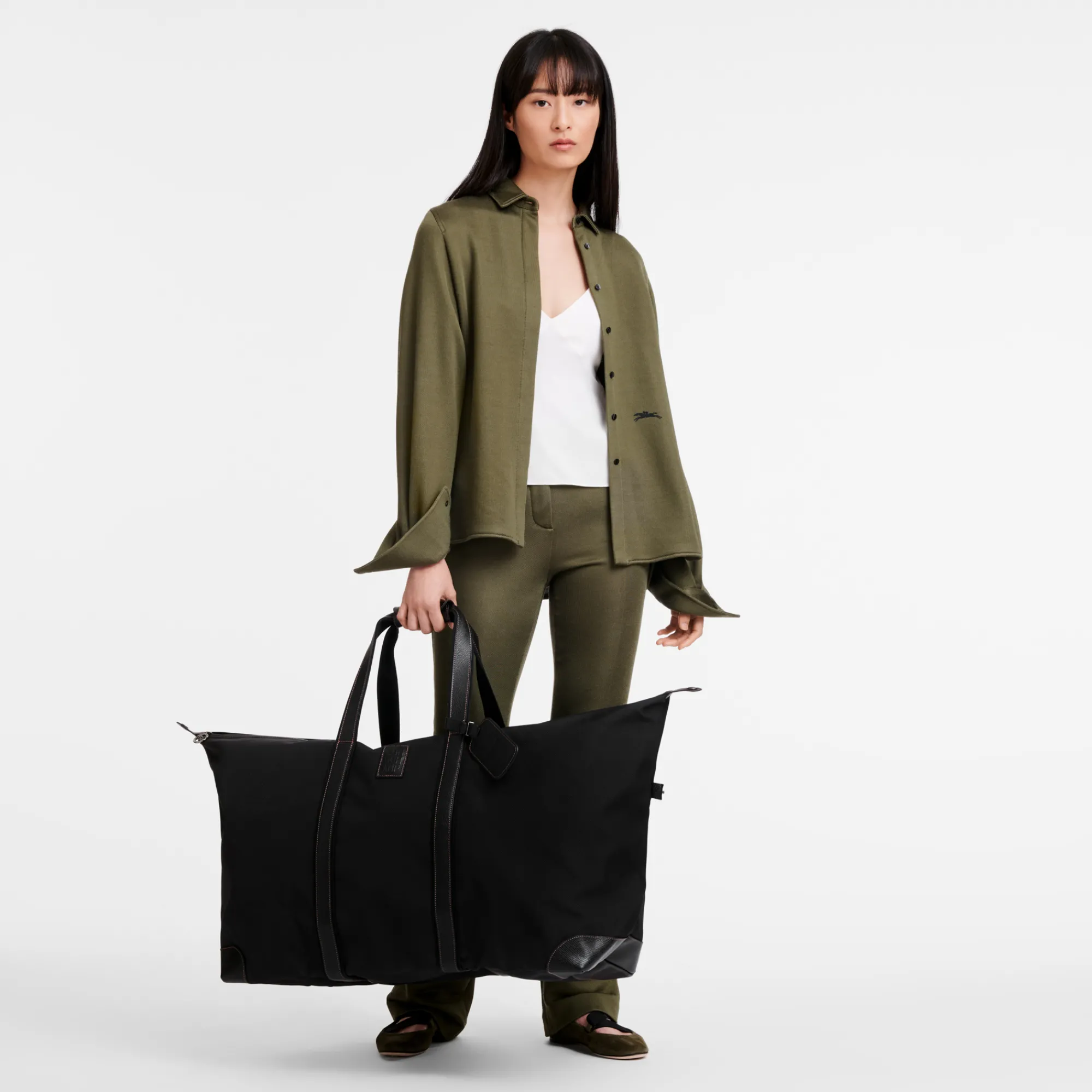 Sale Longchamp Sac De Voyage L Boxford Noir