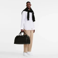 Sale Longchamp Sac De Voyage M Le Foulonné Noir
